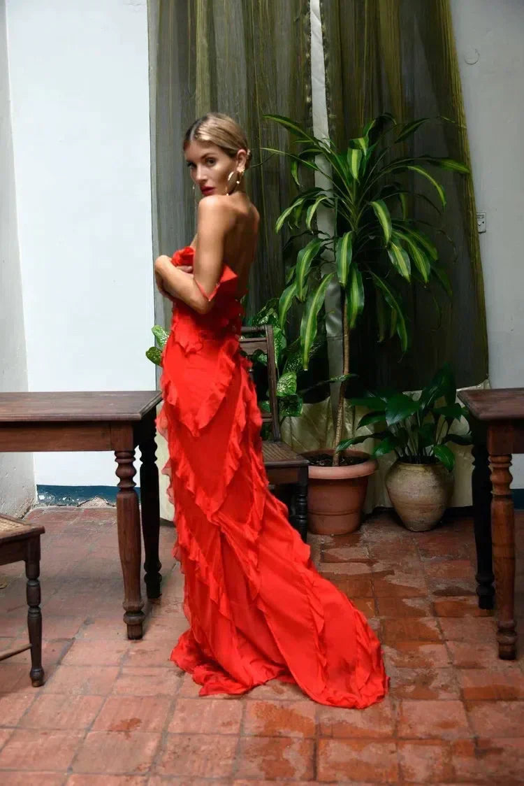 Elowen - Ruffled Dress