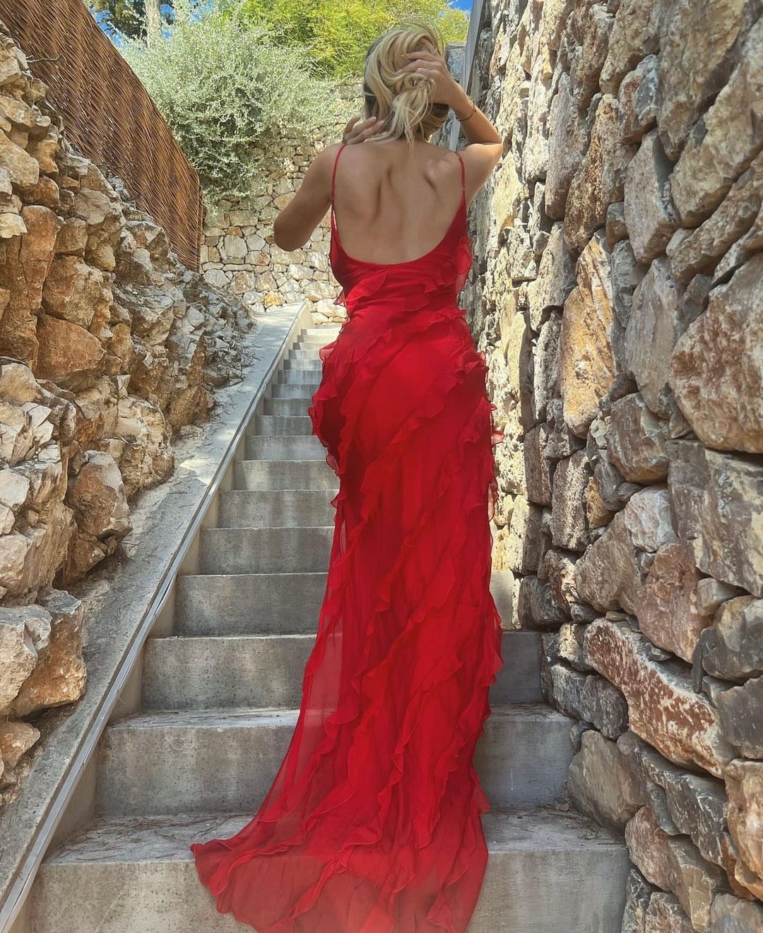 Elowen - Ruffled Dress