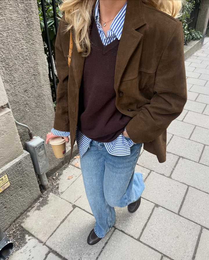 Floriane - Suede Blazer