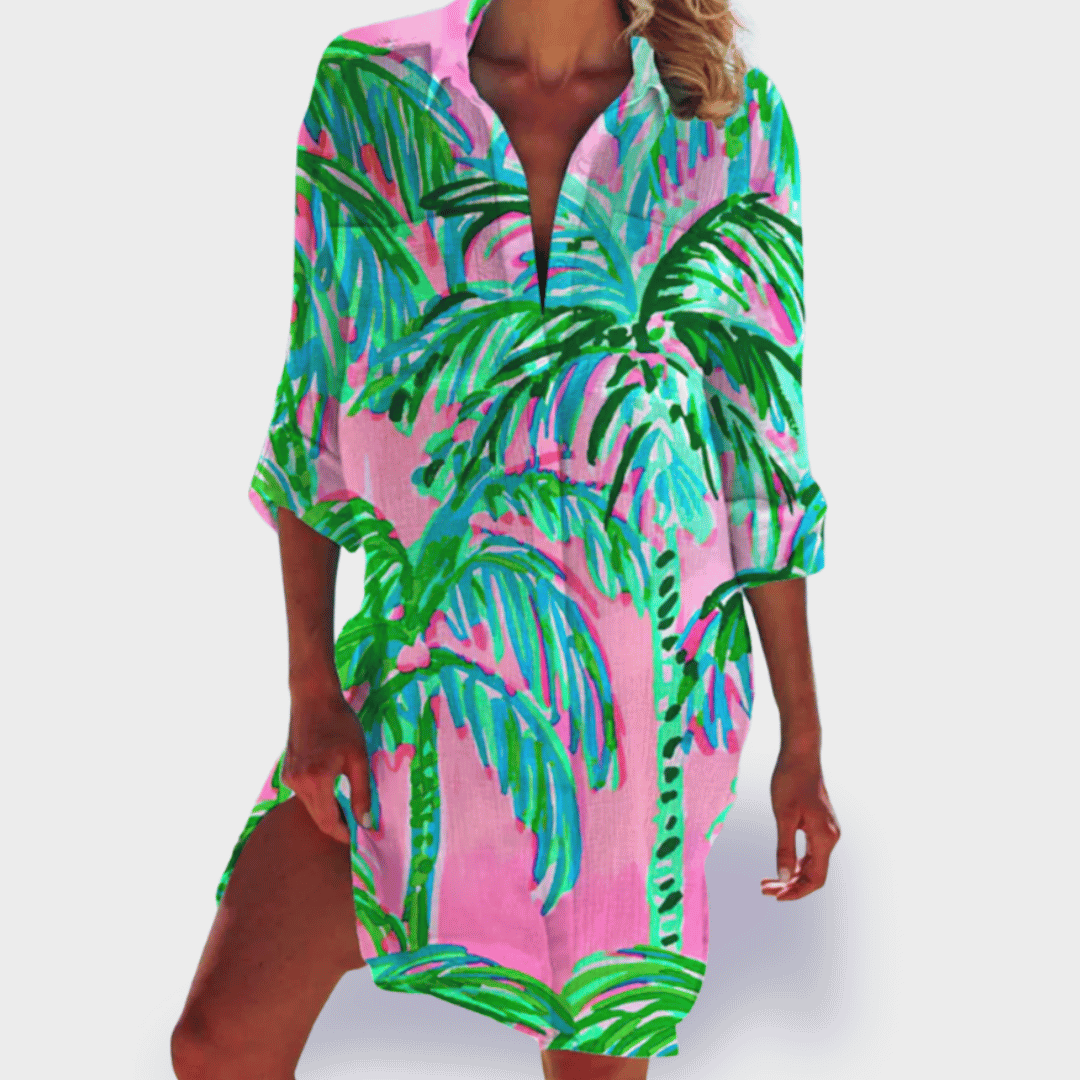 Vahlisse -  Colourful and Lightweight Summer Dress
