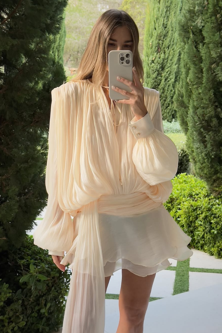 Mavis - Ruffle Mini Dress