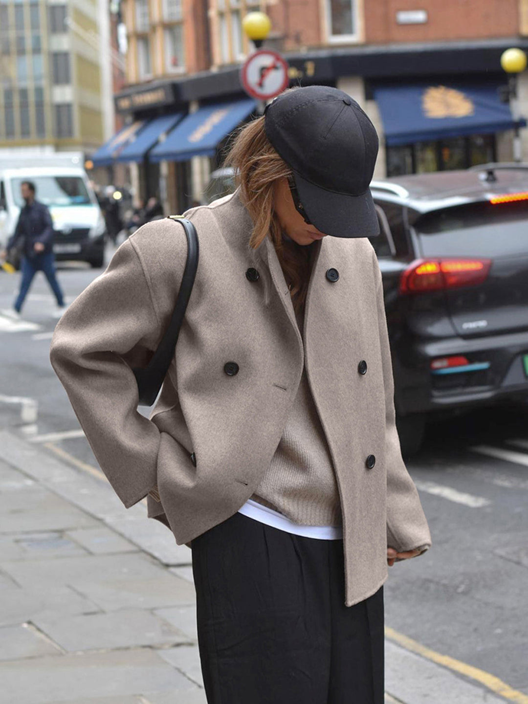 Coralie - Oversized wool coat