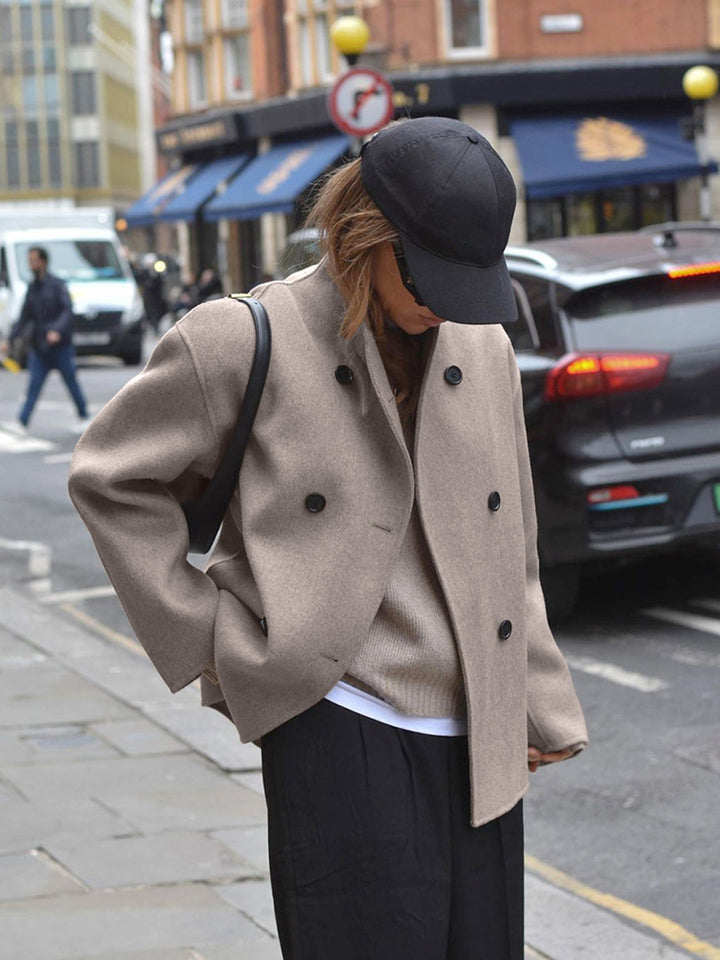Coralie - Oversized wool coat