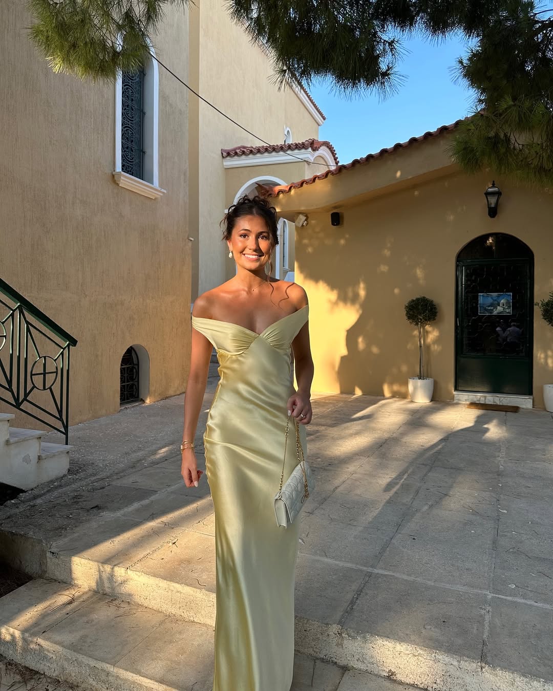 Fallon - Satin Backless Maxi Dress