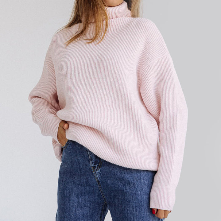 Lucinda - Chic high neck pullover