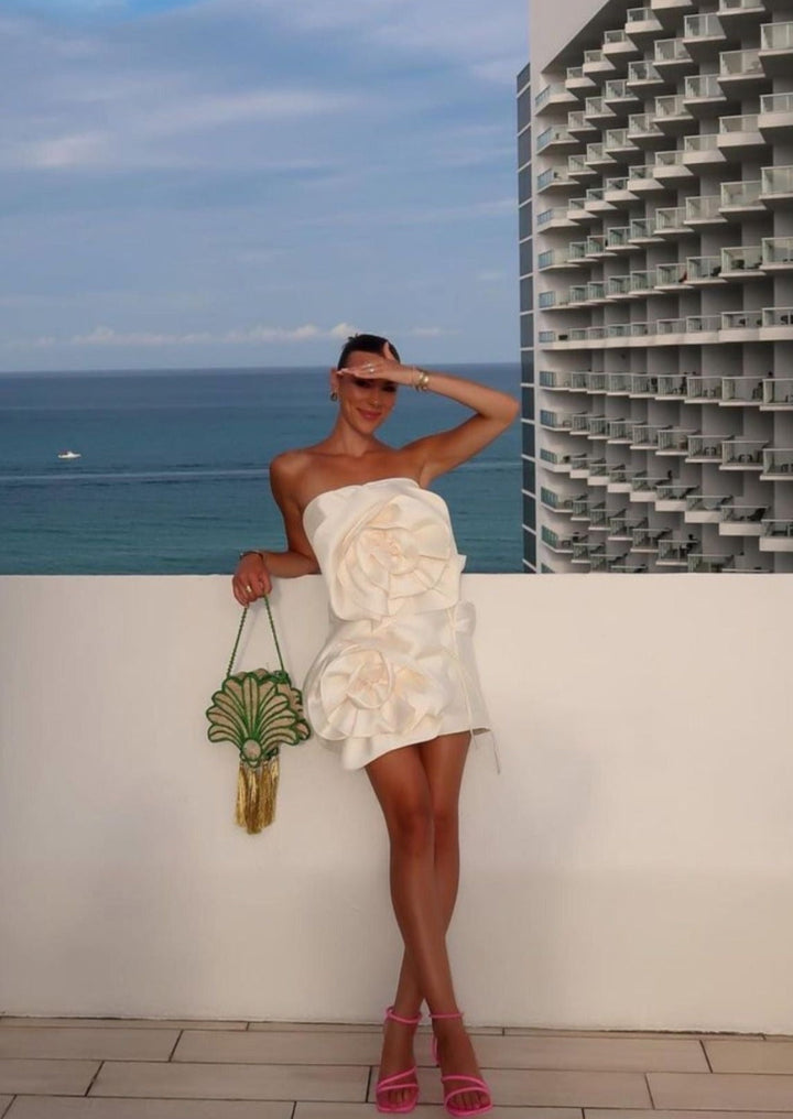 Mylene - Flower Mini Dress
