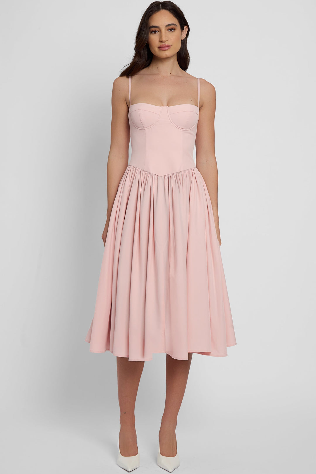 Jolie - Bustier Midi Dress