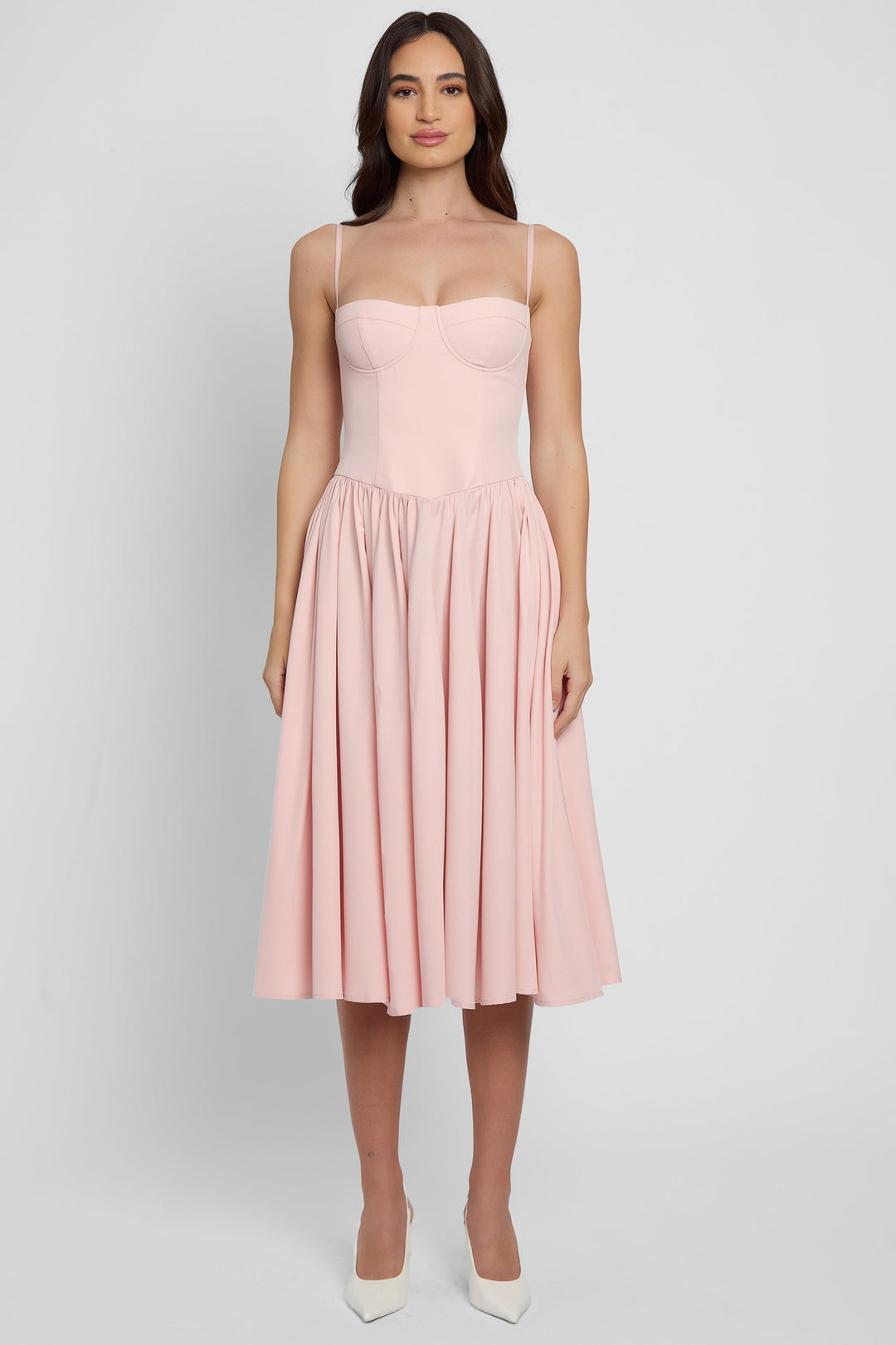 Jolie - Bustier Midi Dress