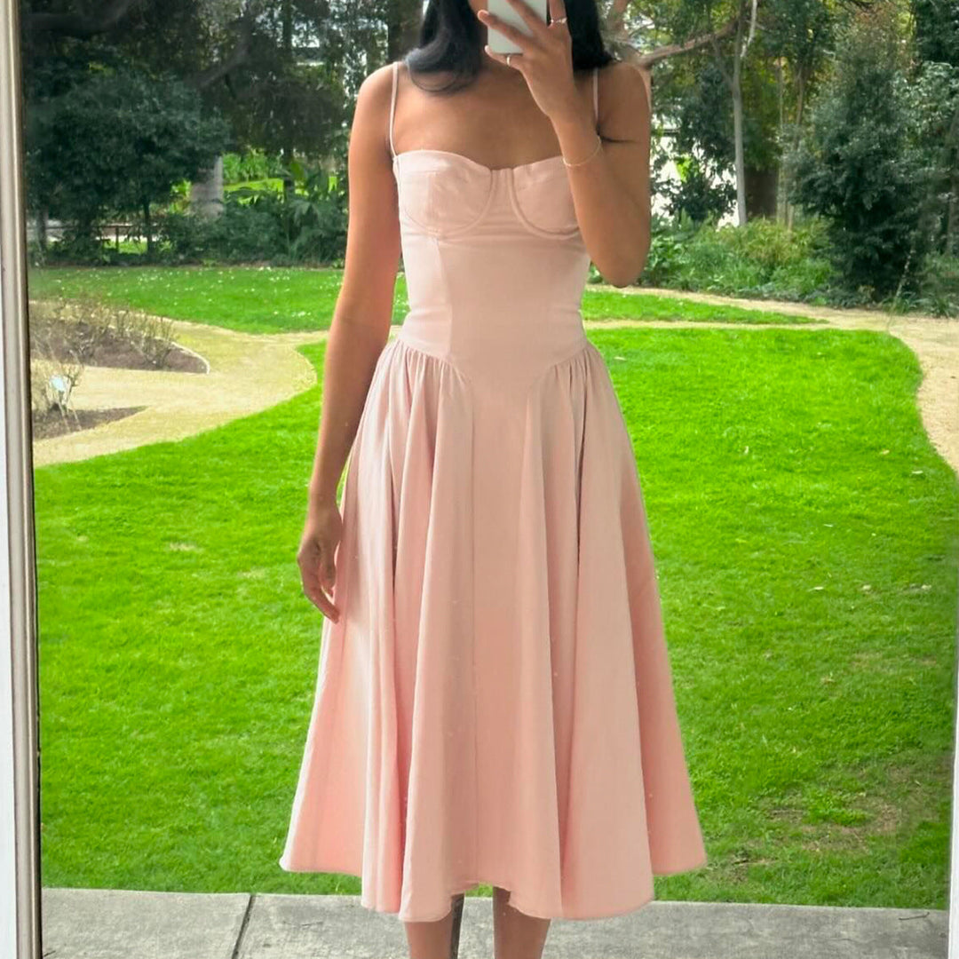 Jolie - Bustier Midi Dress