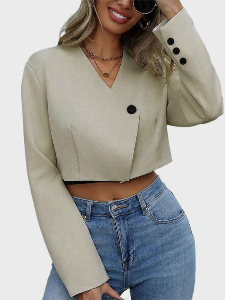 Aveline - Short Women's Jacket with Trendy Design  Comfort and Elegance for Every Day