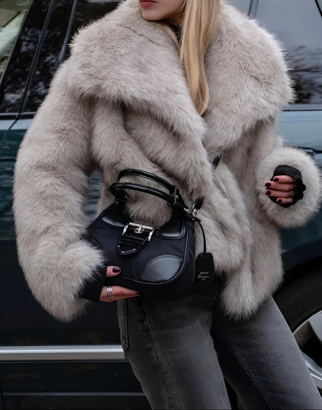Honoria - Faux Fur Coat