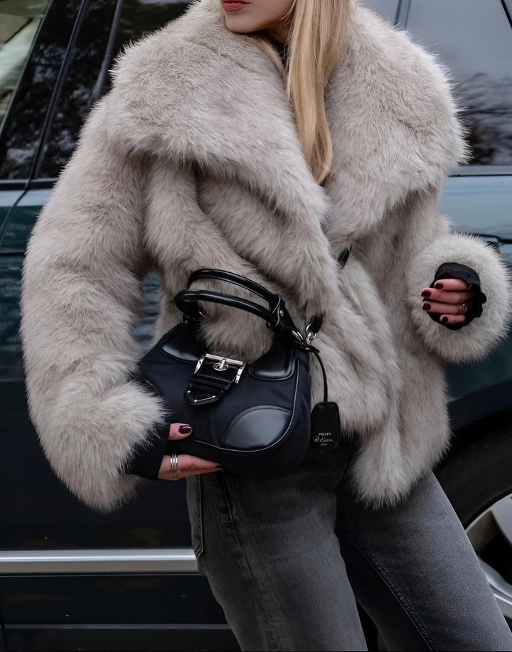 Honoria - Faux Fur Coat