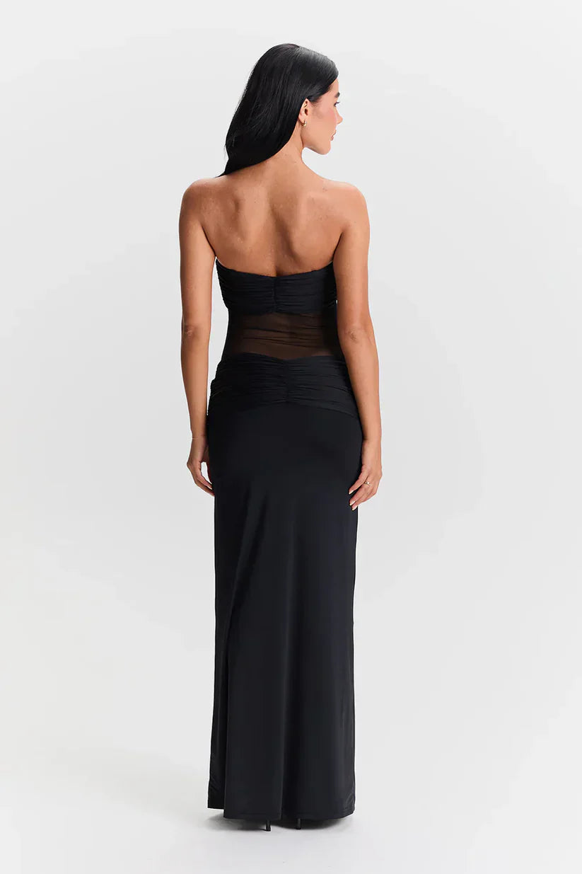 Noelle - Detachable Straps Maxi Dress