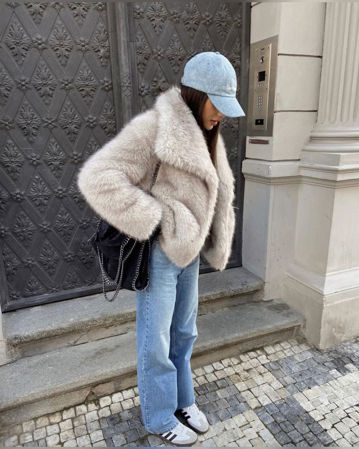 Honoria - Faux Fur Coat