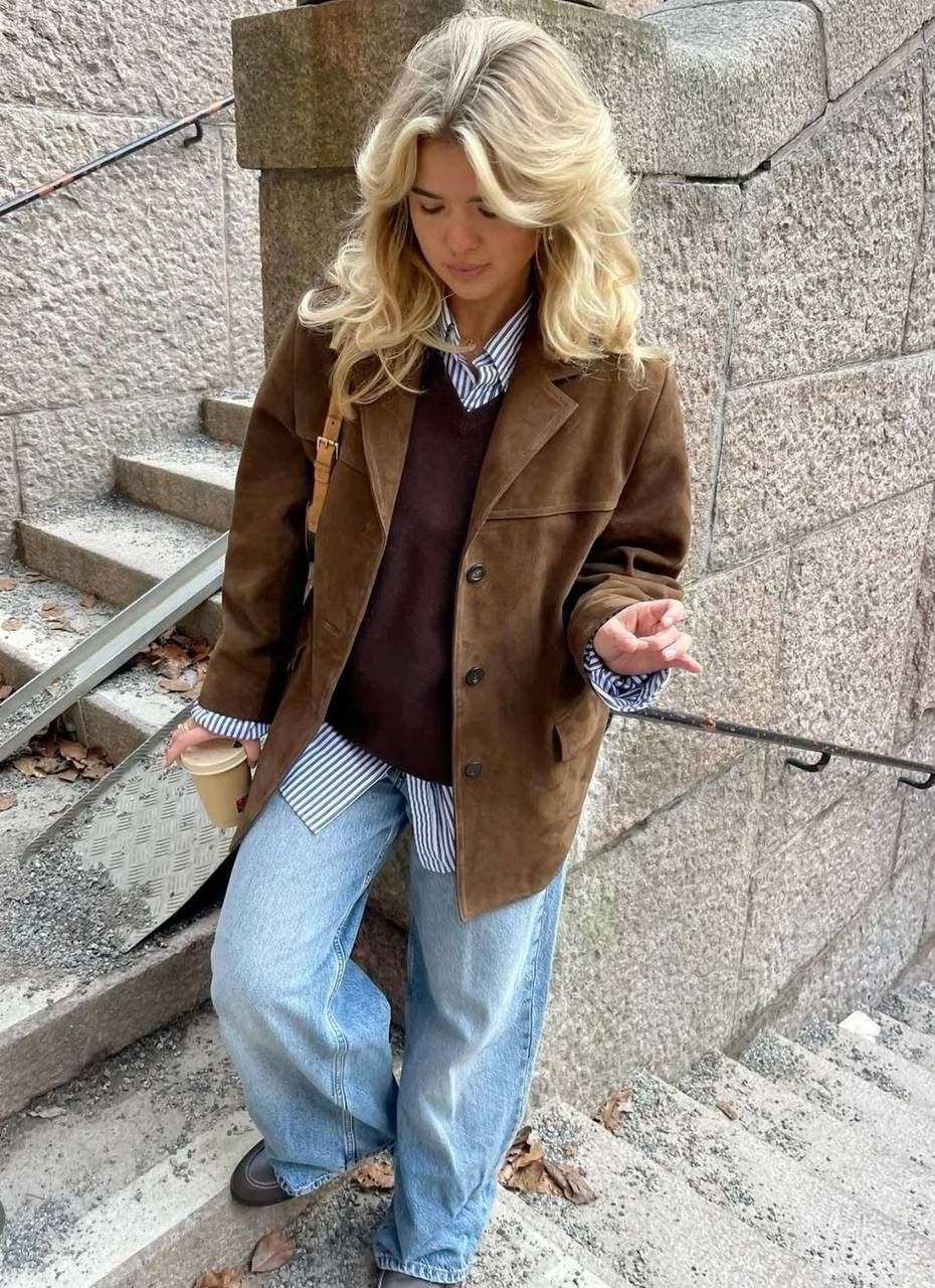 Floriane - Suede Blazer