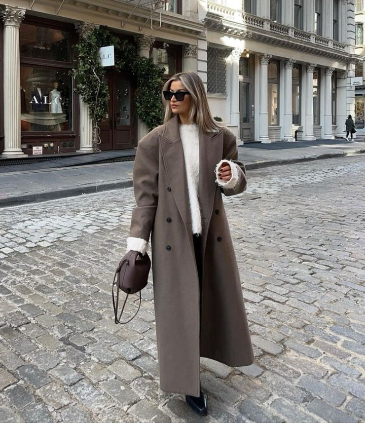 Freesia - Women's Coat with a Luxurious Cut and Timeless Look