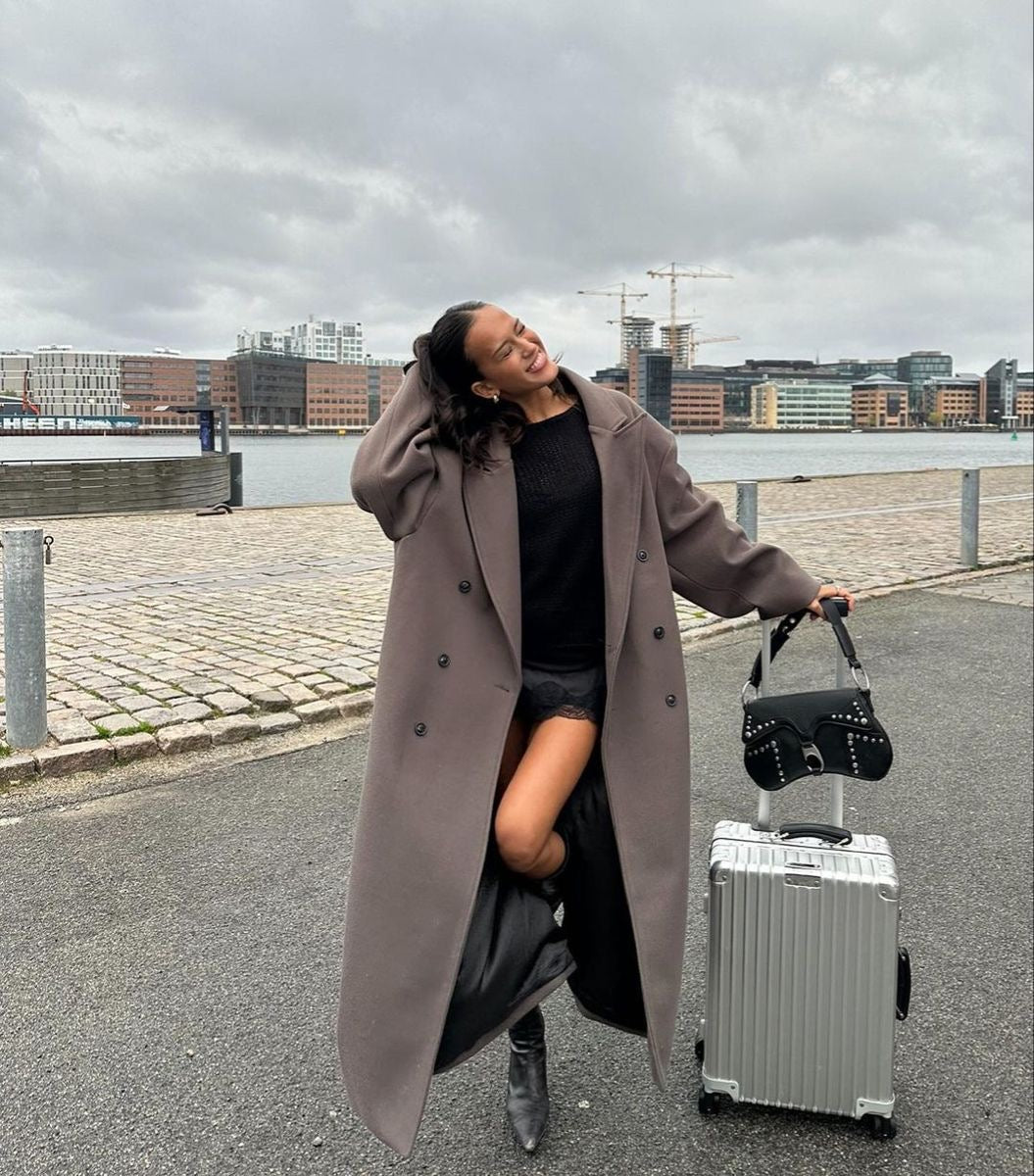 Freesia - Women's Coat with a Luxurious Cut and Timeless Look
