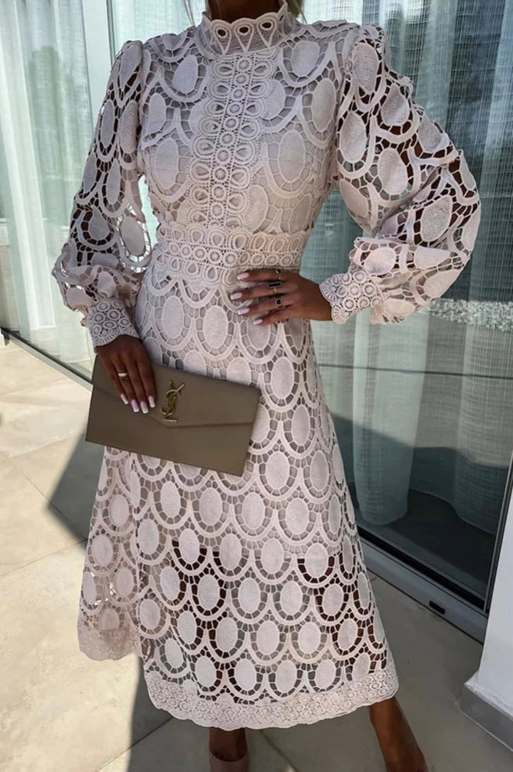 Dinah - Romantic Elegant Midi Dress