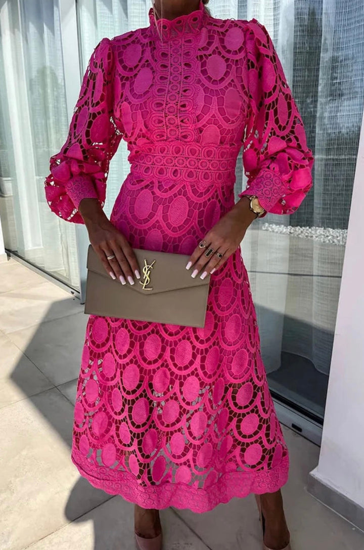 Dinah - Romantic Elegant Midi Dress