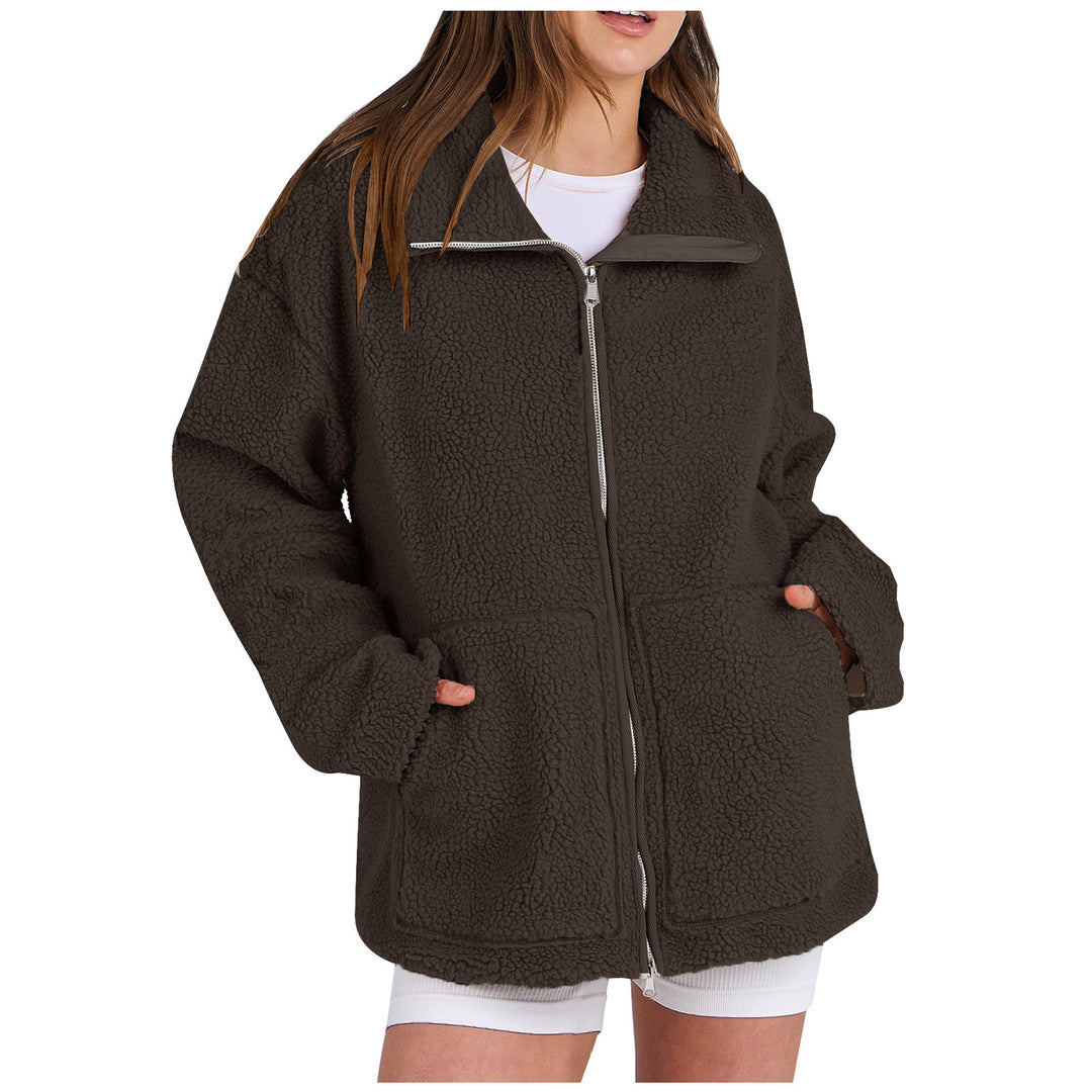 Araminta - Oversized Double zipper Winter Jacket