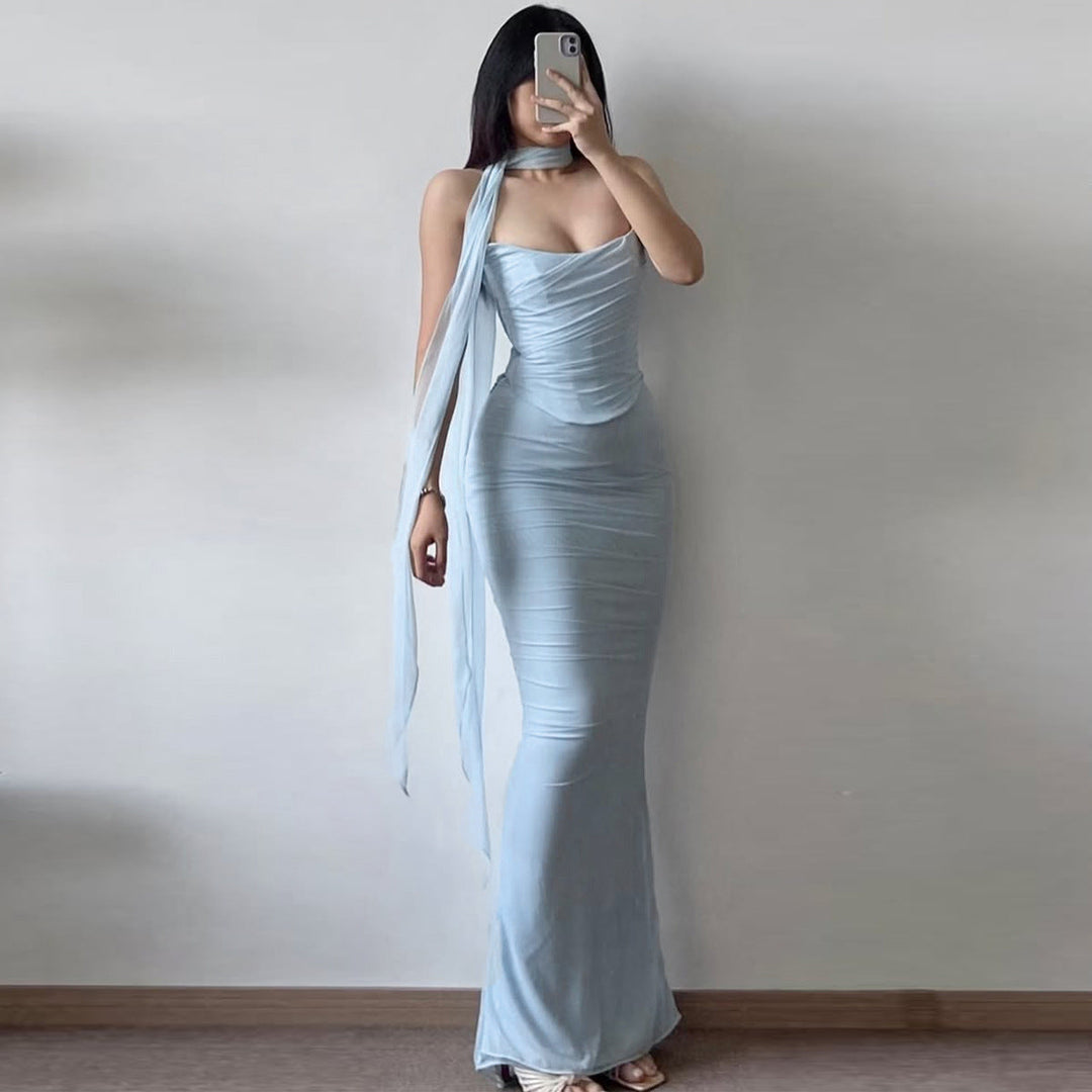 Kinsley - Strapless Bodycon Maxi Dress