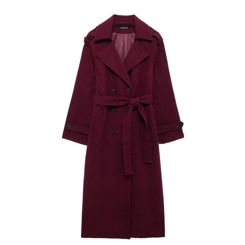 Ffion - Classy Burgundy Jas