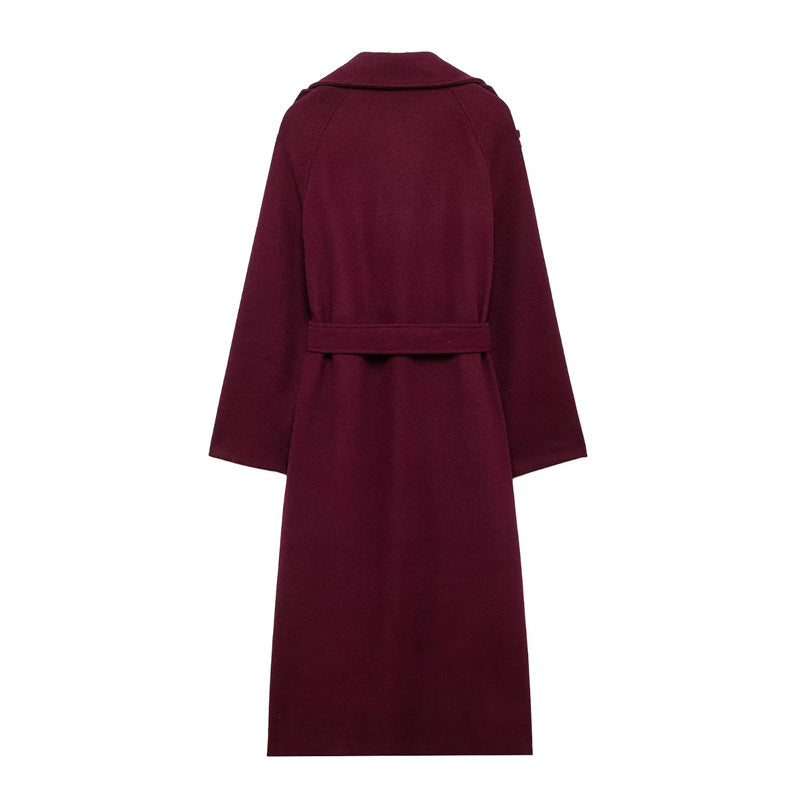 Ffion - Classy Burgundy Jas