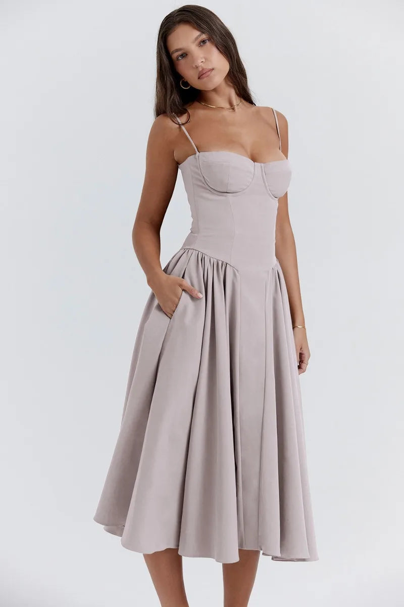 Bluebell - Dress With Attractive Corset Fit
