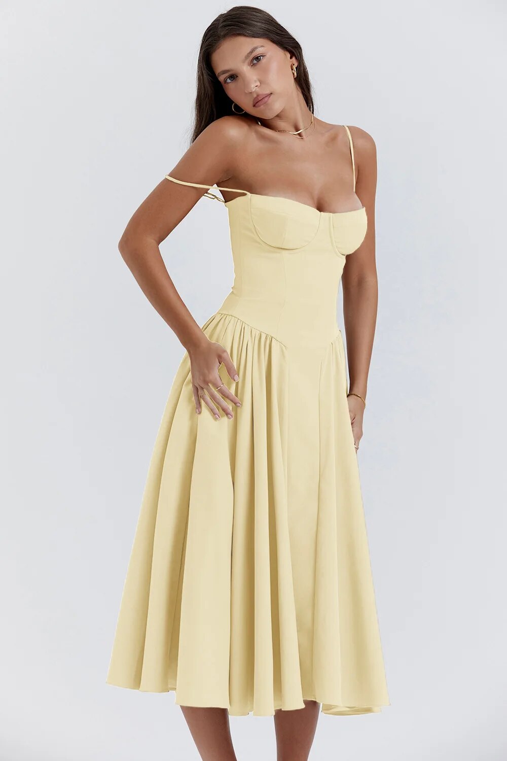 Bluebell - Dress With Attractive Corset Fit