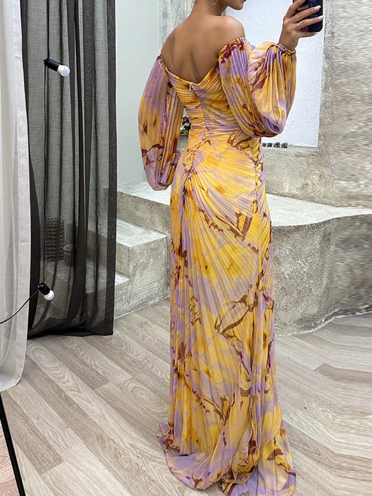 Faelan - Elegant V-Neck Dress