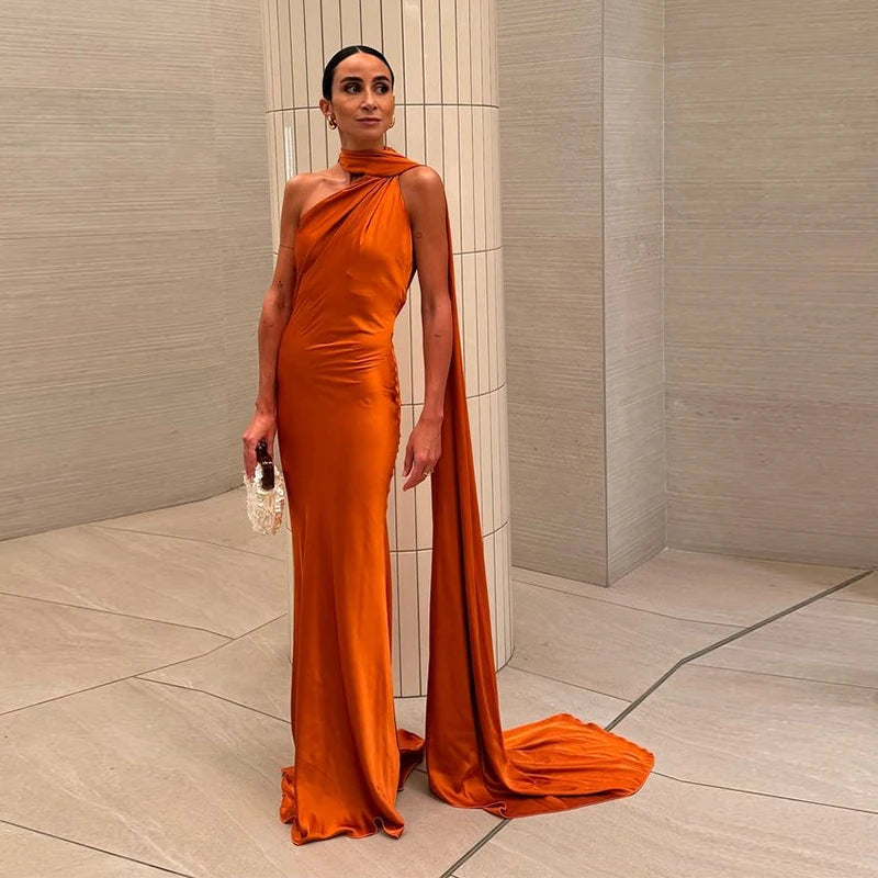 Lucienne - Timeless Cape Gown