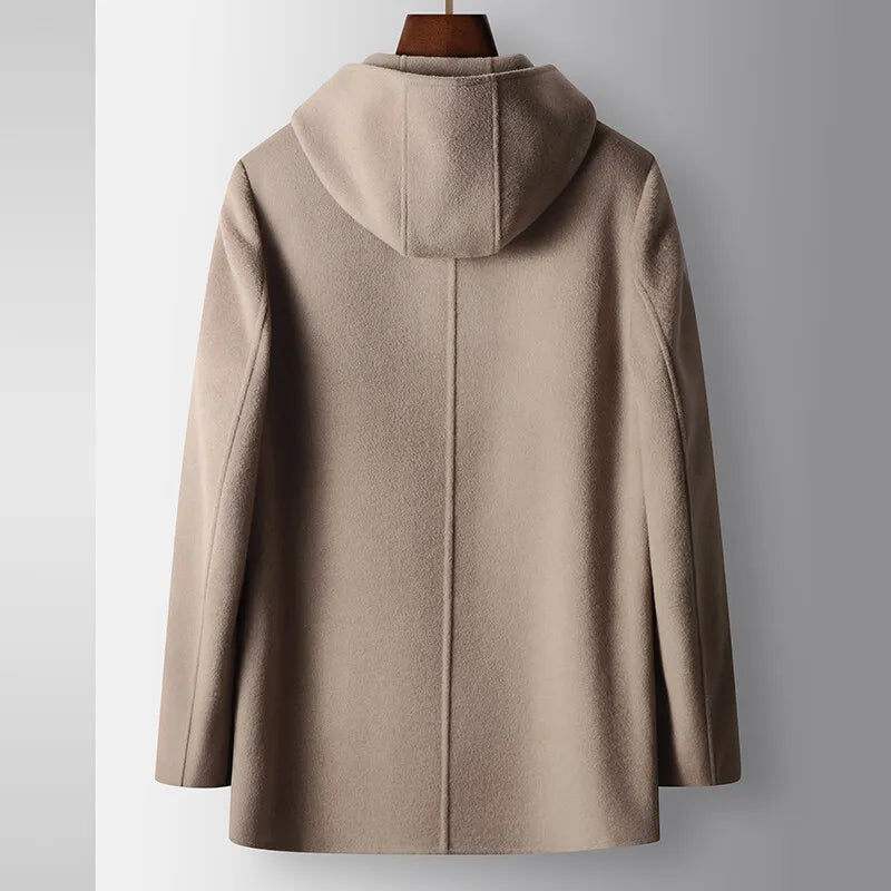 KENSINGTON - WOOLEN HOODED COAT