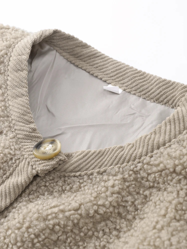 Zinnia - Teddy Strickjacke for Women  Elegance, Comfort and Warmth for Winter