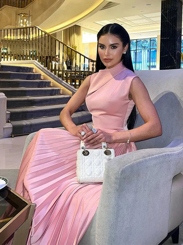 Ovidia - Classy Draped Gown