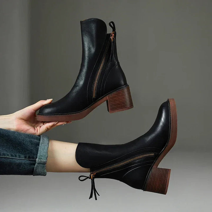 Wrenley - Elegant and comfortable heeled boots