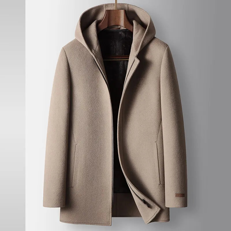 KENSINGTON - WOOLEN HOODED COAT