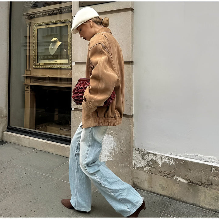 Briseis - Women's coat with artistic design and chic look