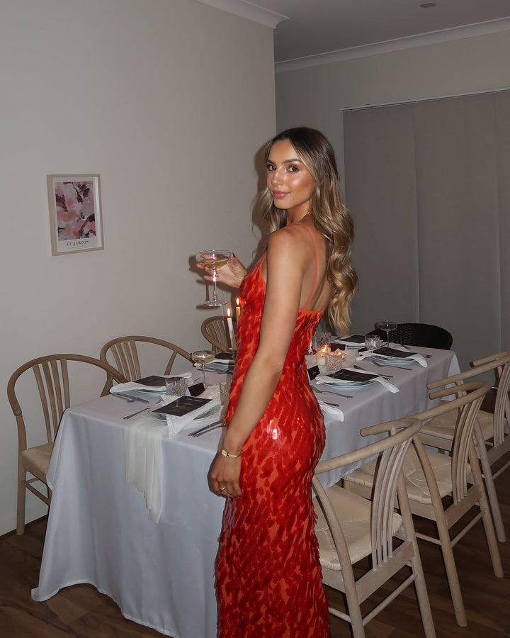 Ffion - Sequin Maxi Long Dress