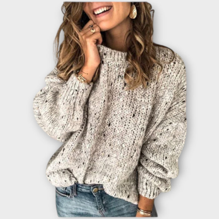 Jessica - Cozy retro knit sweater