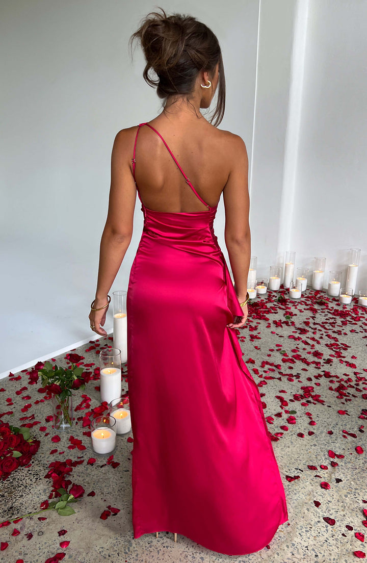 Hestia - One Shoulder Maxi Dress