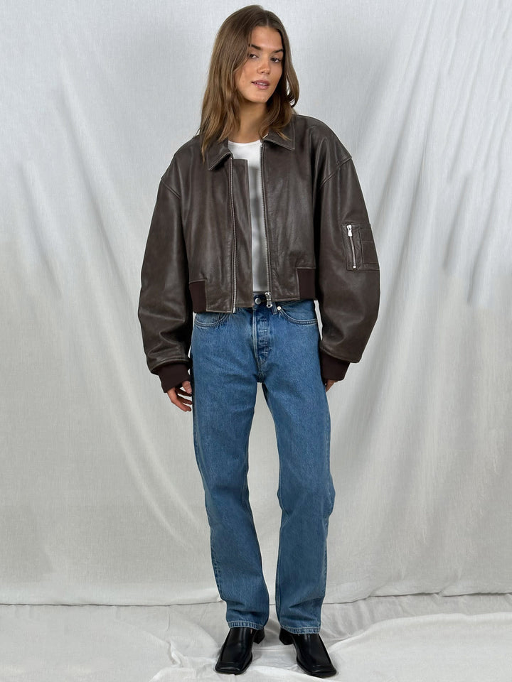 Delyth - cropped bomber