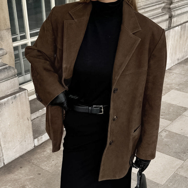 Floriane - Suede Blazer