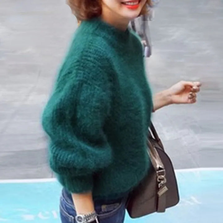 Amara - Vintage Sweater for Women Comfortable and Elegant Rollneck Sweater