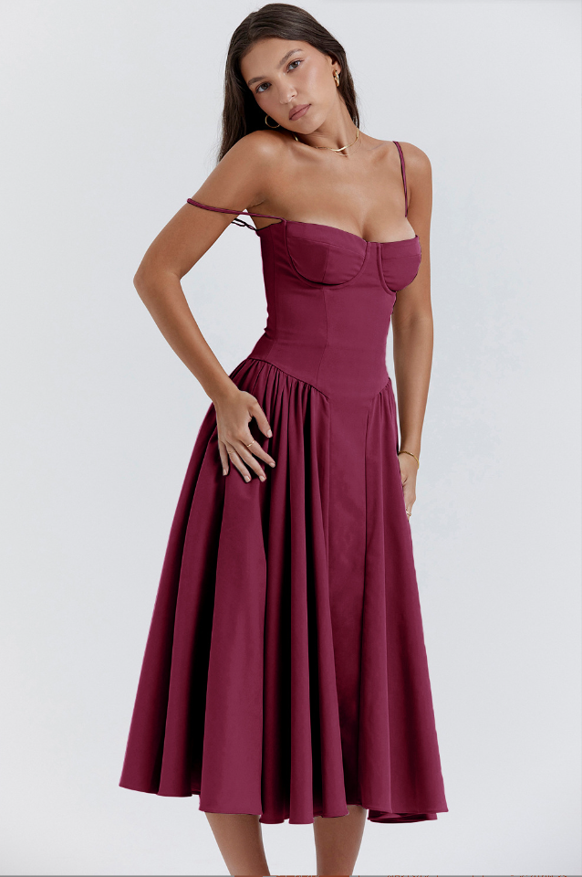 Bluebell - Dress With Attractive Corset Fit