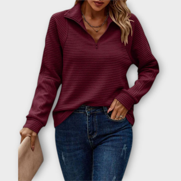 Arabella - Half zip Pullover