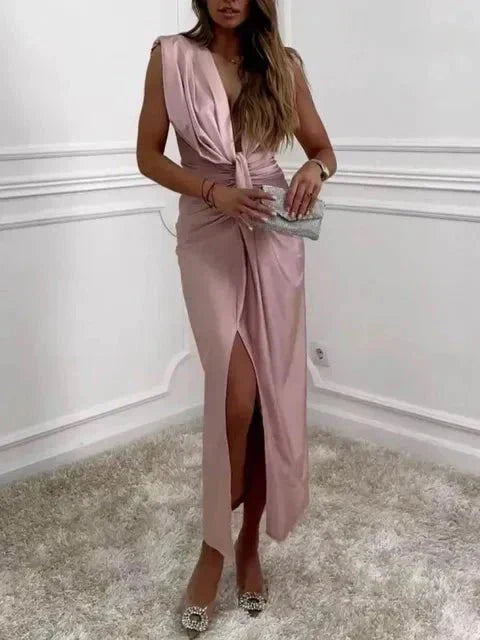 Elyssane - Elegant Draped Dress