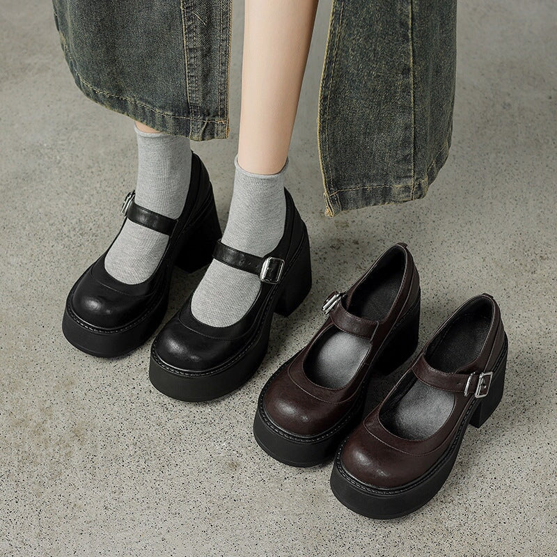 Thea - Leather Pumps