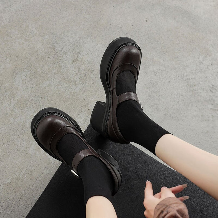 Thea - Leather Pumps