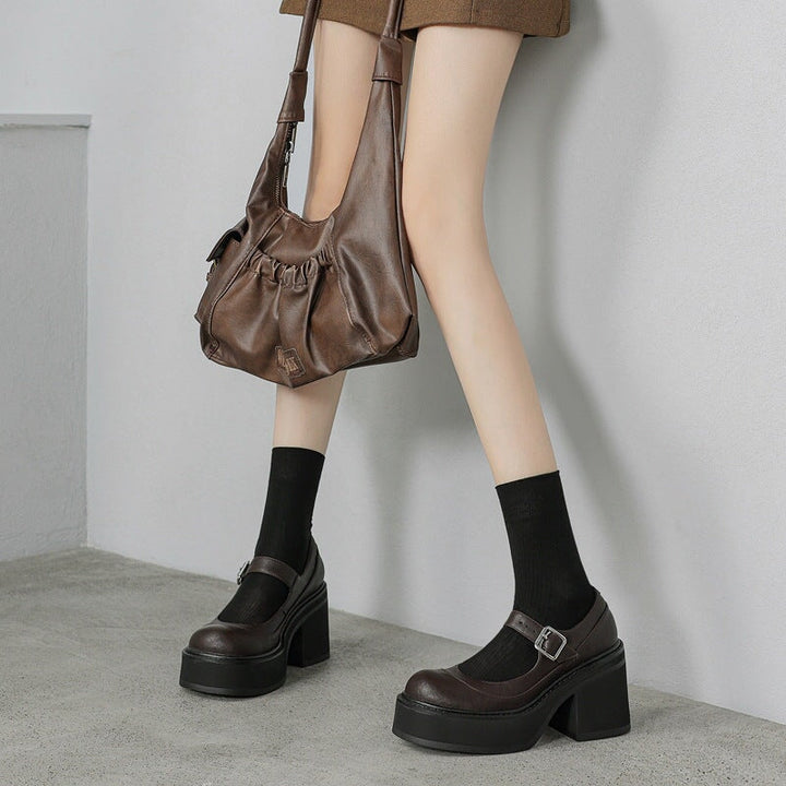 Thea - Leather Pumps