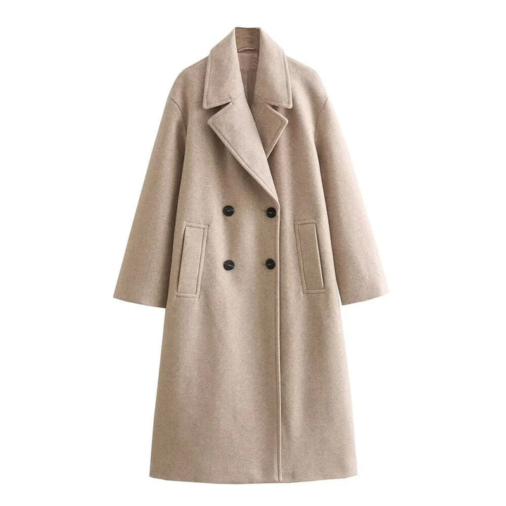 Odette -  Chic long coat jacket